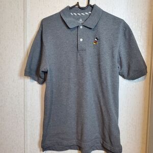 DISNEY Parks Polo Shirt Size S Dark Grey